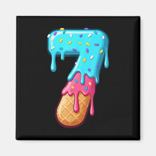 67 Eis-Drip-Meme Lustig 6 7 Halloween-Kostüm Magnet