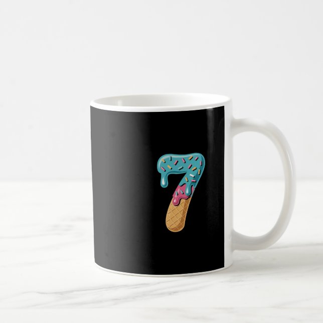 67 Eis-Drip-Meme Lustig Sechs Sieben Passend Pa Kaffeetasse (Rechts)