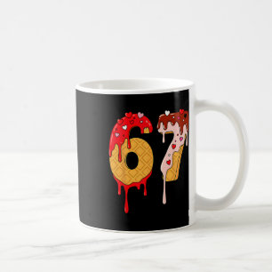 67 Eis-Drip-Meme Lustig Sechs Sieben Valentinstag  Kaffeetasse