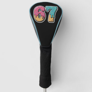 67 Eis-Drip-Meme Lustig Six Seven Gen Alpha Golf Headcover