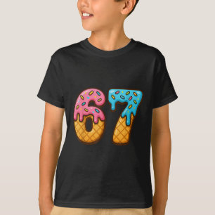 67 Eis-Drip-Meme Lustig Six Seven Gen Alpha S T-Shirt