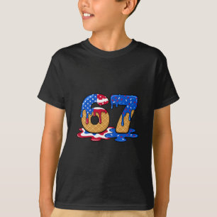 67 Eis-Drip-Meme Lustig Six Seven Gen Alpha S T-Shirt
