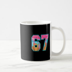 67 Eis-Drip-Meme Lustige Sechs Sieben Lustige Zahl Kaffeetasse