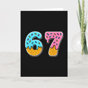 67 Eis-Drip-Meme Lustiges Trend-Meme für Männer W Karte