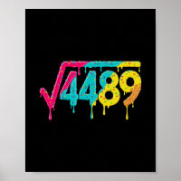 67 Eis-Drip-Meme Quadratwurzel 4489 Slang-Lehrerin