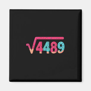 67 Eis-Drip-Meme Quadratwurzel 4489 Slang Math Magnet