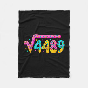 67 Eis-Drip-Meme Quadratwurzel 4489 Slang Mathe Fleecedecke