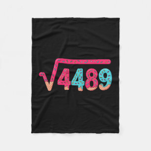 67 Eis-Drip-Meme Quadratwurzel 4489 Slang Mathe Fleecedecke
