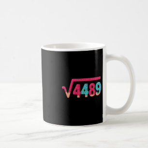 67 Eis-Drip-Meme Quadratwurzel 4489 Slang-Mathe Kaffeetasse