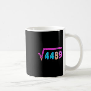 67 Eis-Drip-Meme Quadratwurzel 4489 Slang Mathe Kaffeetasse