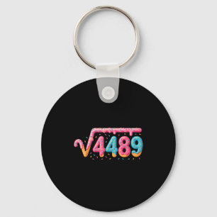 67 Eis-Drip-Meme Quadratwurzel 4489 Slang Mathe Schlüsselanhänger