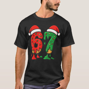 67 Eis Drip Meme Sechs Sieben Weihnachten Männer F T-Shirt