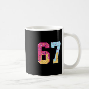 67 Eis-Drip-Meme Six Seven Gen Alpha-Slang 1 Kaffeetasse