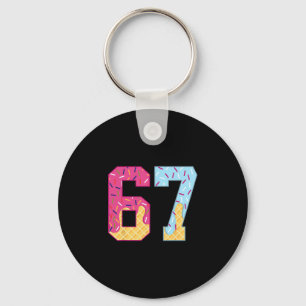 67 Eis-Drip-Meme Six Seven Gen Alpha-Slang 1 Schlüsselanhänger
