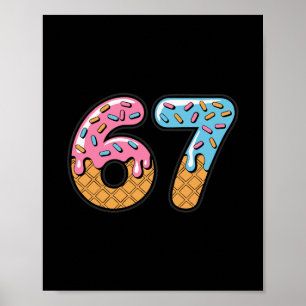 67 Eis-Drip-Meme Six Seven Gen Alpha Slang 2 Poster