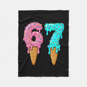 67 Eis-Drip-Meme Six Seven Gen Alpha-Slang  Fleecedecke