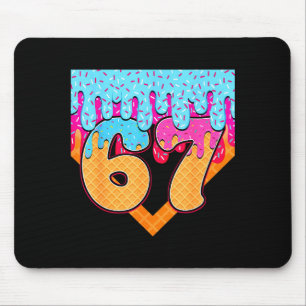 67 Eis-Drip-Meme Six Seven Gen-Alpha-Slang Mousepad