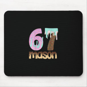 67 Eis-Drip-Meme Six Seven Gen Alpha Slang T Mousepad