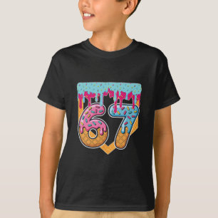 67 Eis-Drip-Meme Six Seven Gen Alpha-Slang T-Shirt