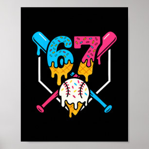 67 Eis-Drip-Sell-Meme Sechs Sieben Gen Alpha Sl Poster