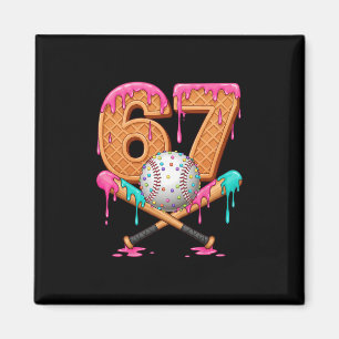 67 Eis Drip Verkauf Nummer 67 Spieler 67. Geburt Magnet