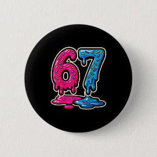 67 Eis Meme Six Seven Button