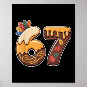 67 Eis-Tropf-Funny-Thanksgiving-Gen-Alpha-Mem Poster