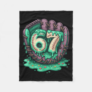 67 Eis tropft Lustiger Six Seven Baseball Fleecedecke