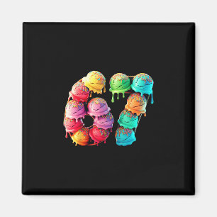 67 Eisportionierer Tropfnummer Bunte Sportart Sty Magnet