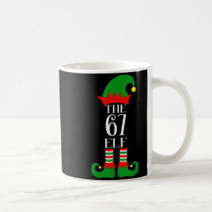 67 Elf Weihnachtskostüm Pyjama 67 Meme Gen Alpha  Kaffeetasse