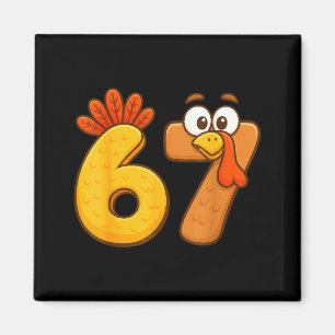 67 Erntedankfest Lustig Six Seven Meme Für Männer Magnet
