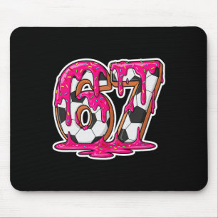 67 Fußball Eis Drip Gehirn Fäulnis Meme _1 Mousepad