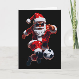 67 Fußball Santa Six Seven Meme Weihnachten Sport  Karte