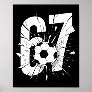 67 Fußball Sechs Sieben 6 7 Meme 67 _2 Poster
