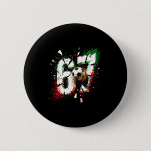67 Fußball Sechs Sieben 6 7 Meme 67 Lustige Weihna Button