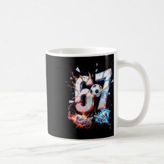 67 Fußball Sechs Sieben Fußball 6 7 Kinder Jungen Kaffeetasse