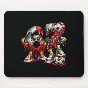 67 Fußball Sechs Sieben Meme Alpha Jungen und Mädc Mousepad