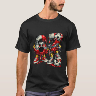 67 Fußball Sechs Sieben Meme Alpha Jungen und Mädc T-Shirt