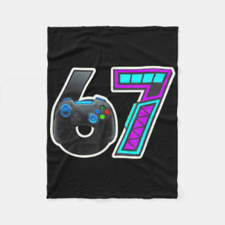 67 Gamer-Konsole-Controller-Design  Fleecedecke