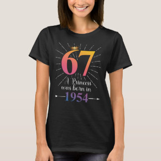 67. Geburtstagsgeschenk 67 Jahre T-Shirt