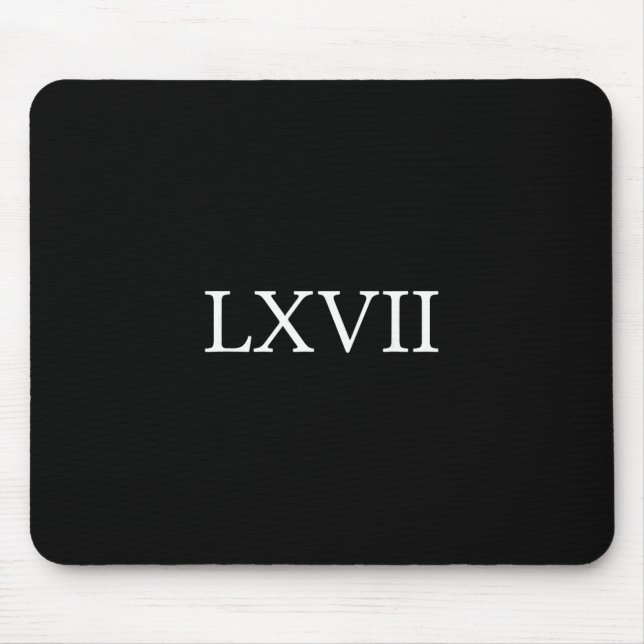 67 Geschichte Meme Six Seven Historiker Lustige Ge Mousepad (Vorne)
