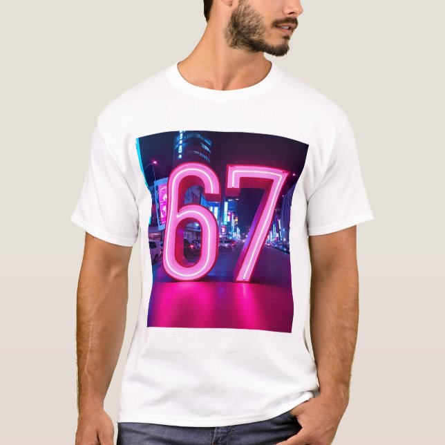 67 Grafisches T-Shirt (Vorderseite)