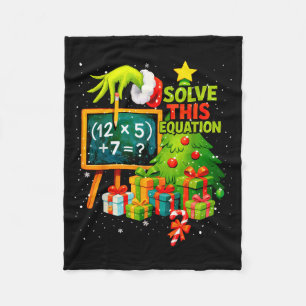 67 Grüner Lehrer Weihnachten Sechs Sieben Meme Bra Fleecedecke