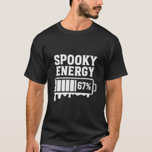 67 Halloween Grusel Energie Brainrot Meme Six Seve T-Shirt