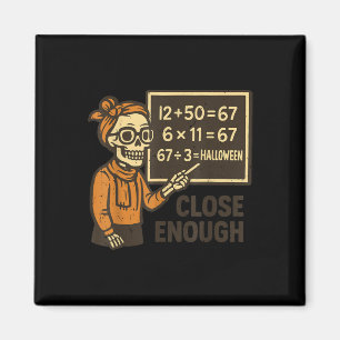 67 Halloween-Kostüm für Mathematiklehrer Mathemati Magnet