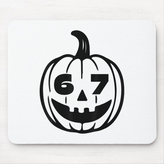 67 Halloween-Kostüm für Schüler Lehrer Brainro Mousepad (Vorne)