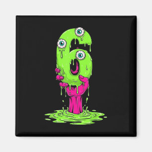 67 Halloween-Kostüm lustige Zahl 6 Sechs Meme für  Magnet