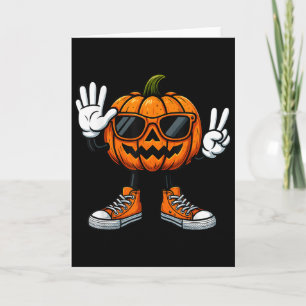 67 Halloween-Kürbis lustiger Brainrot-Meme Kinder Karte
