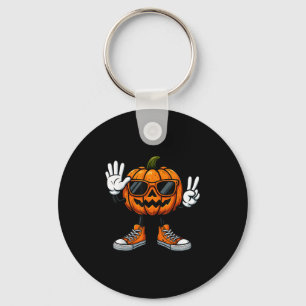 67 Halloween-Kürbis lustiger Brainrot-Meme Kinder Schlüsselanhänger
