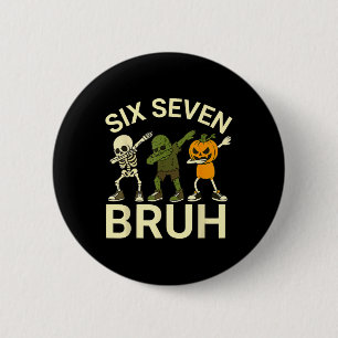 67 Halloween Lustiger Sechs Sieben Meme Brainrot K Button